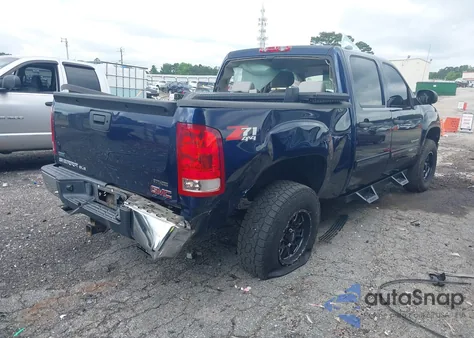 2010 GMC Sierra K1500 Sle из США, поврежденный, VIN 3GTRKVE33AG287557